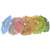 CL443 - Fiesta Cocktails Parasols Mixed Colours (Pack 144)