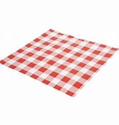 CL657 - Red Gingham Greaseproof Paper - 250x250mm (Pack 200)