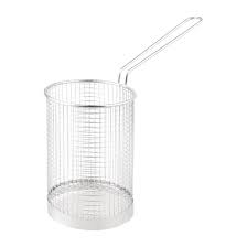 CS734 - Vogue Stainless Steel Spaghetti Basket 4.7"