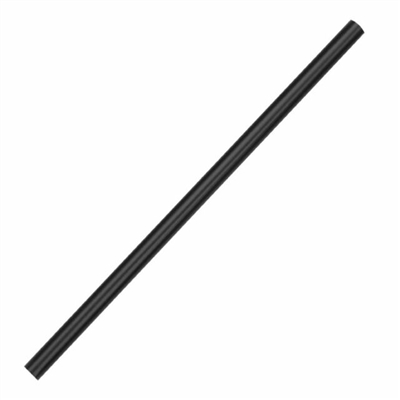 CT485 - Fiesta Green CPLA Cocktail Stirrer Straw Black - 140mm (Box 250)