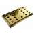 D823 - Brass Drip Tray - 447x228mm