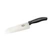 D827 - Victorinox Swiss Classic Black Handle Santoku Knife - 17cm