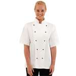 DL711-XS - Whites Chicago Short Sleeve Chef Jacket - White