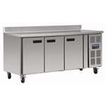 DL915 - Polar Counter 2 Door GN Refrigerator with Upstand