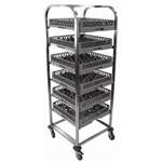 DN595 - Craven St/Steel Dishwasher Basket Trolley