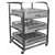 DN596 - Craven St/Steel Glass Tray Trolley