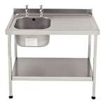 DN600 - Stainless Steel Sink (Fully Assembled)