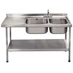 DN603 - Stainless Steel Sink (Fully Assembled)