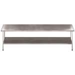 DN613 - Stainless Steel Wall Table (Fully Assembled)