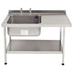 DN616 - Stainless Steel Sink (Fully Assembled)