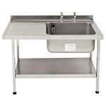 DN617 - Stainless Steel Sink (Fully Assembled)