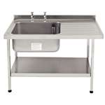 DN618 - Stainless Steel Sink (Fully Assembled)