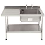 DN619 - Stainless Steel Sink (Fully Assembled)