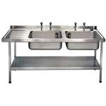 DN622 - Stainless Steel Sink (Fully Assembled)