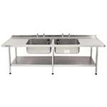 DN623 - Stainless Steel Sink (Fully Assembled)