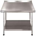 DN624 - Stainless Steel Wall Table (Fully Assembled)