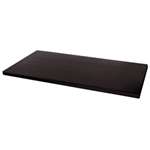 DN647 - Werzalit Black Rectangular Table Top