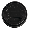 DS053 - Fiesta Green CPLA Lid for Hot Cups Black - 12oz (Box 1000)