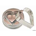 E025 - Heart Pastry Cutter Set