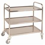 F993 - Vogue 3 Tier Clearing Trolley