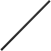 Fiesta Green Bendy Paper Straw Black - 210mm 6mm (Pack 250)  FB140