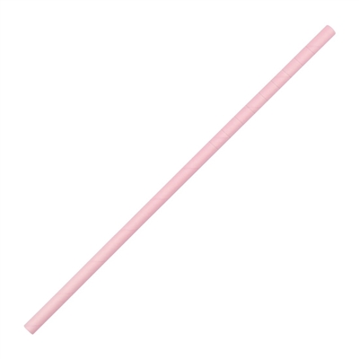 Fiesta Green Bendy Paper Straw Pink - 210mm 6mm (Pack 250)  FB144