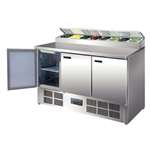 G605 - Polar Refrigerated Pizza & Salad Prep Counter
