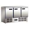 G622 - Polar 3 Door Counter Fridge