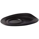 GD270 - Revol Froisses Black Espresso Saucer