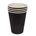 GF041 - Olympia Black Single Wall Hot Cups