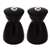 GF258 - Olympia Dark Wood Salt & Pepper Mill Set