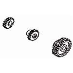 Complete Gear Set for Pasta Machine for K582  J002