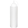 K163 - Clear Squeeze Sauce Bottle