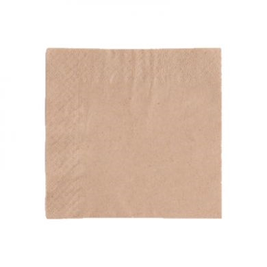 Kraft Recyclable Napkins 330 x 330mm (Pack of 2000) K32-RC