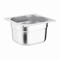 K991 - Stainless Steel Gastronorm Pan - 1/6 One Sixth Size