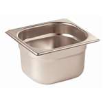 K992 - Stainless Steel Gastronorm Pan - 1/6 One Sixth Size