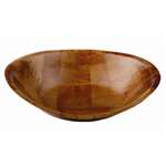 L092 - Oval Wooden Bowl