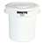 L651 - Round Brute White Container