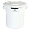 L651 - Round Brute White Container
