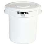 L651 - Round Brute White Container