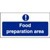 L840 - Food Preparation Area Sign