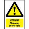 L851 - Warning Cleaning Chemicals Sign