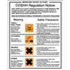 L903 - COSSH Regulations Sign