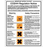 L903 - COSSH Regulations Sign