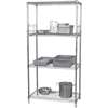 L939 - 4 Tier Wire Shelving Kit. 457mm (18'') depth.