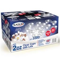 Satco Microwave Container with Lids x 1000