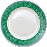 M773 - New Horizons Marble Border Green Classic Plate