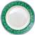 M775 - New Horizons Marble Border Green Classic Plate