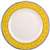 M781 - New Horizons Marble Border Yellow Classic Plate