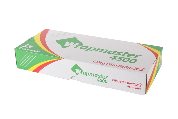 M810 - Wrapmaster Cling Film 460mm x 300m (Pack of 3)